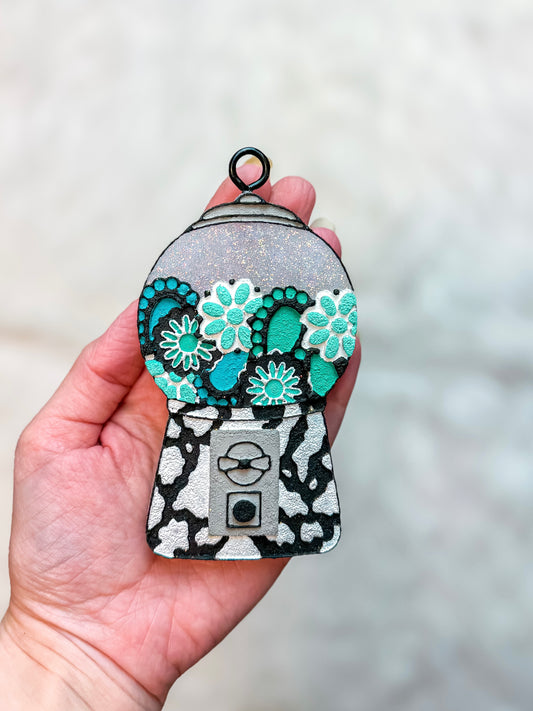 Turquoise Gumball Freshie