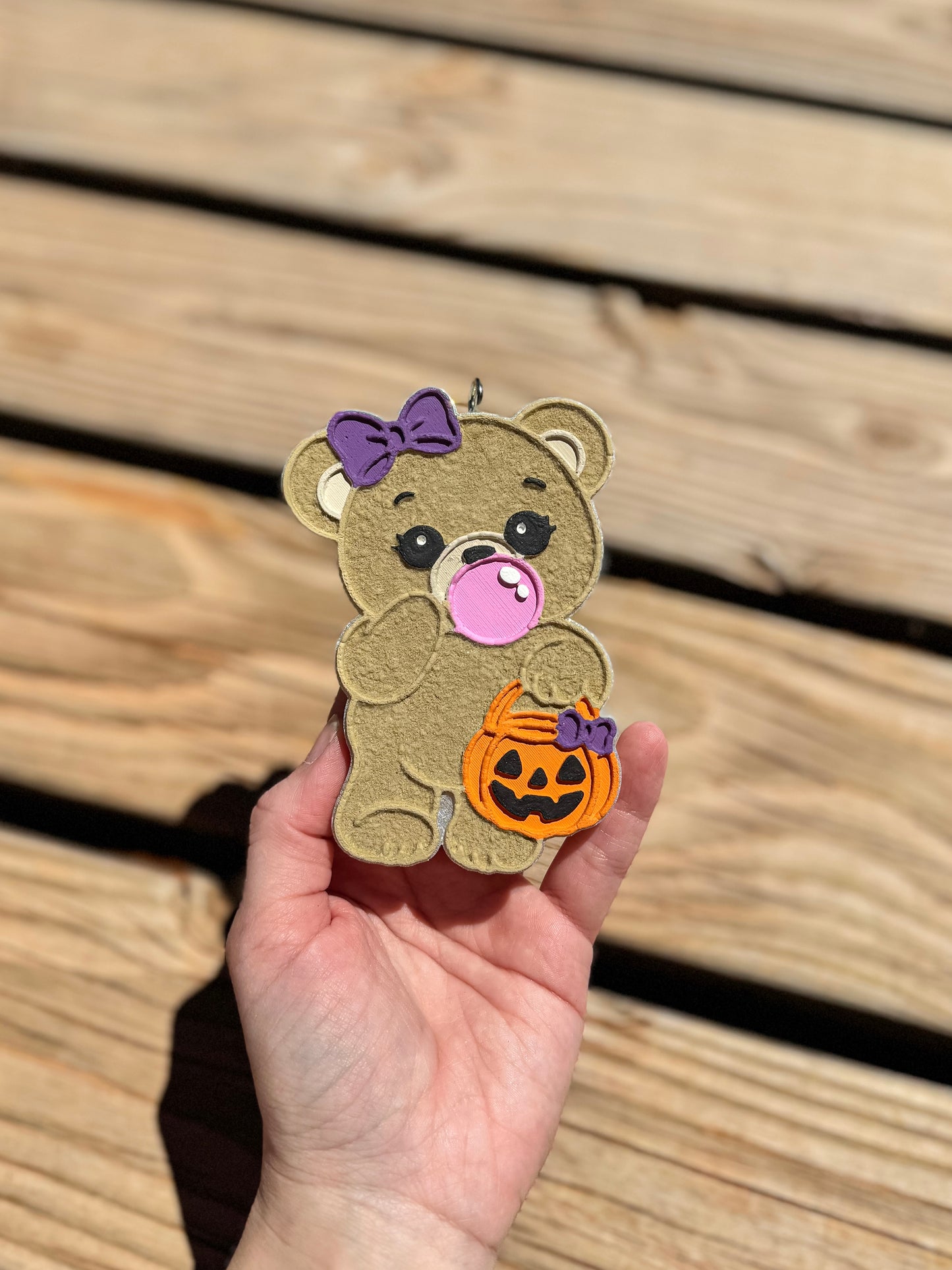 Halloween Bear Freshie