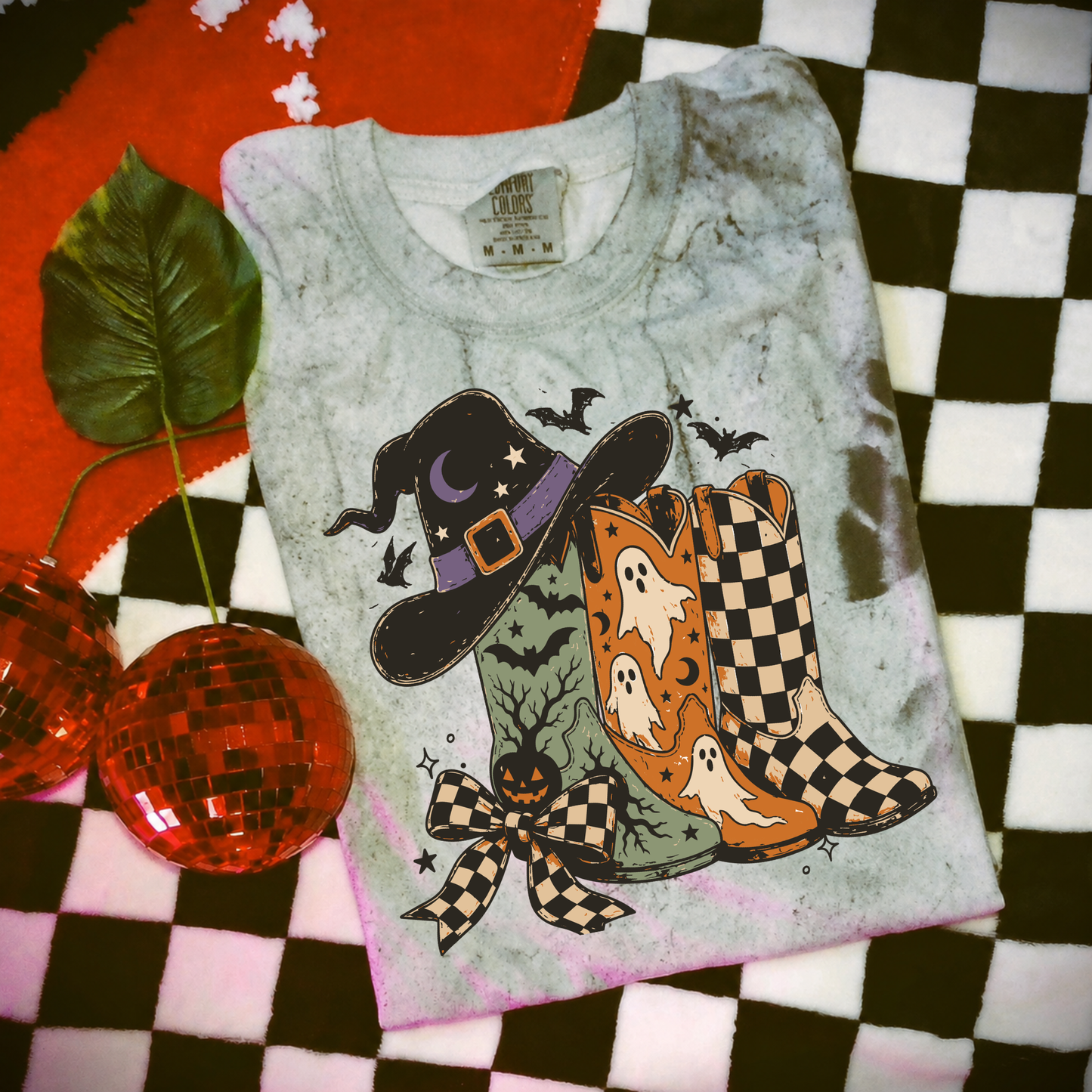 Spooky Cowboy Boots Tee