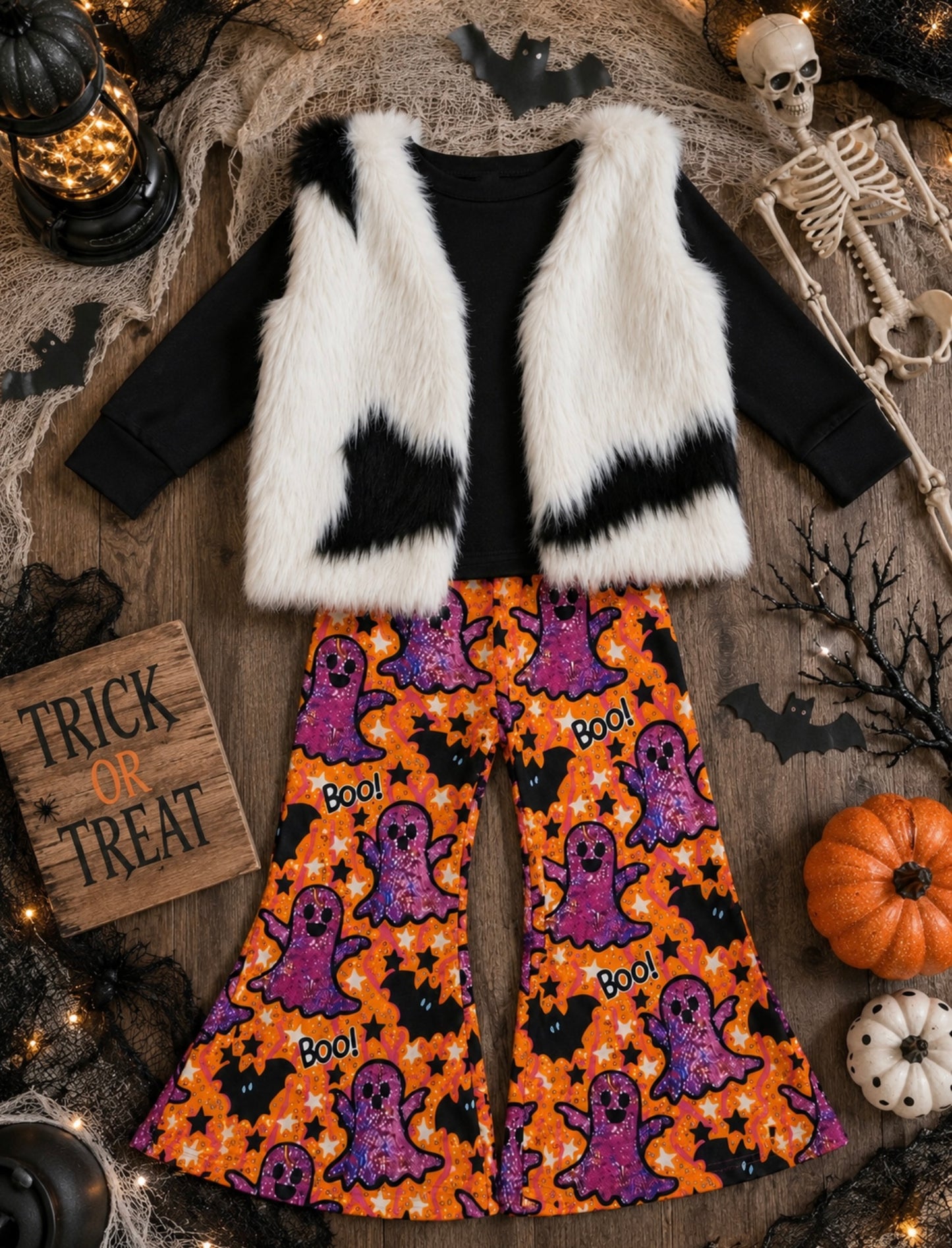 Fur Vest & Bells
