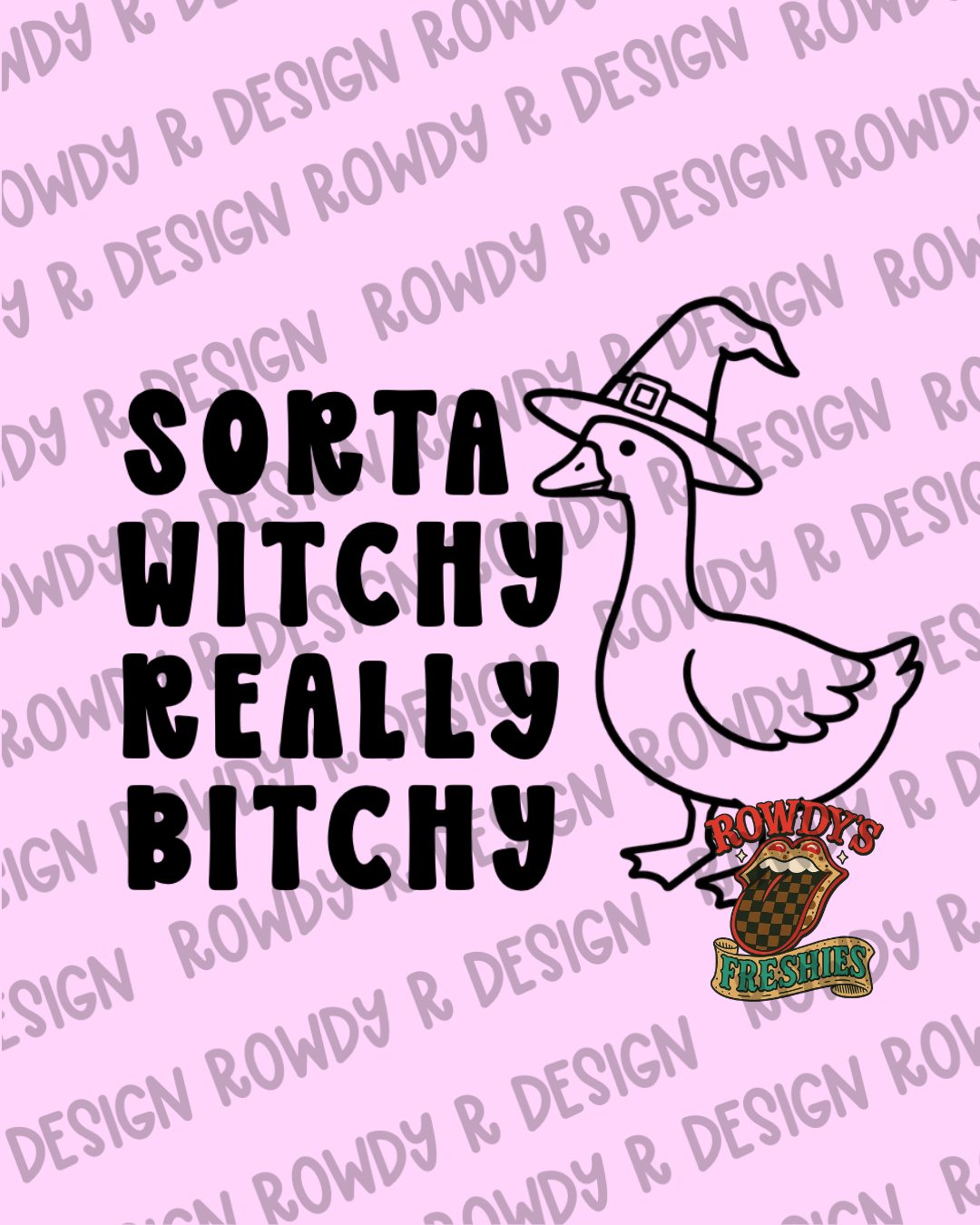 Sorta Witchy Goose STL/PNG