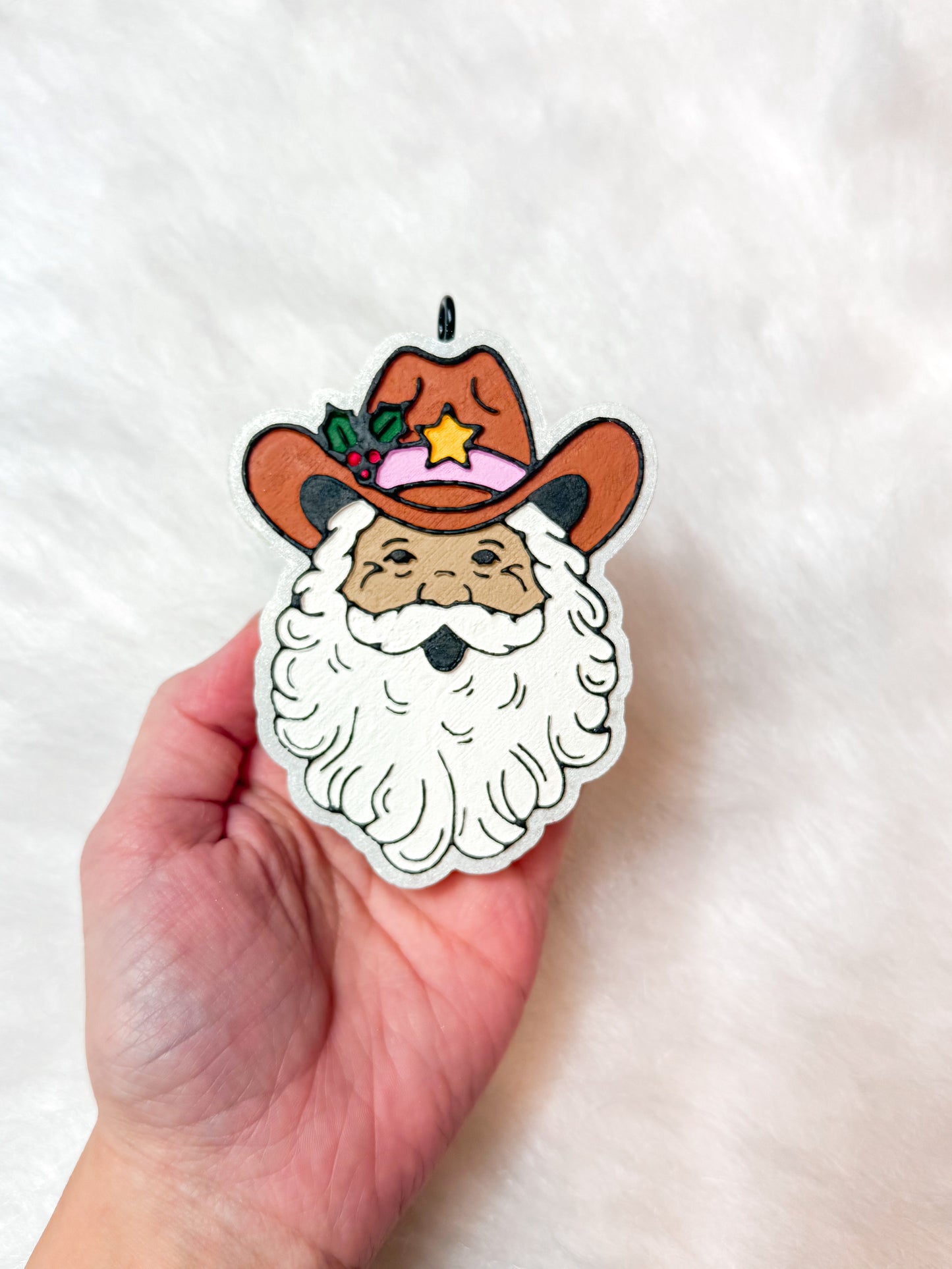 Cowboy Santa Freshie