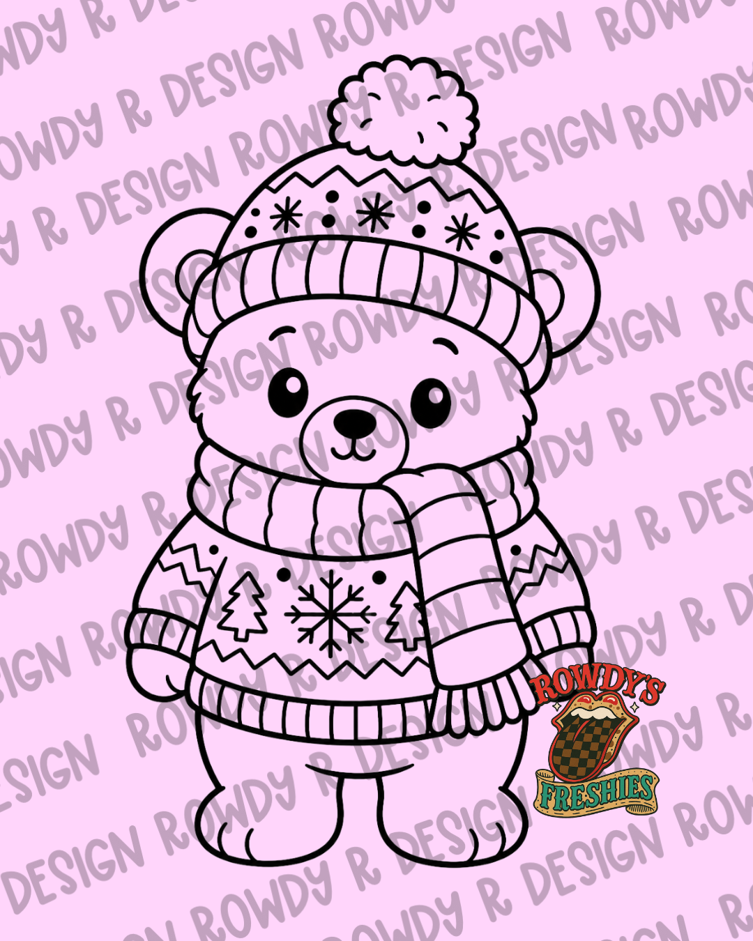 Cozy Teddy STL/PNG