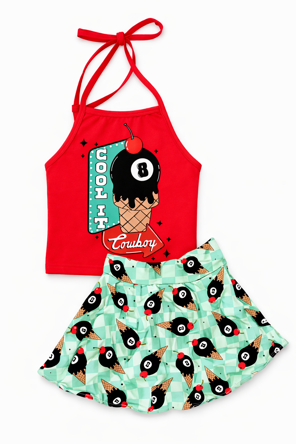 RTS Ice Cream Skirt Size 3t