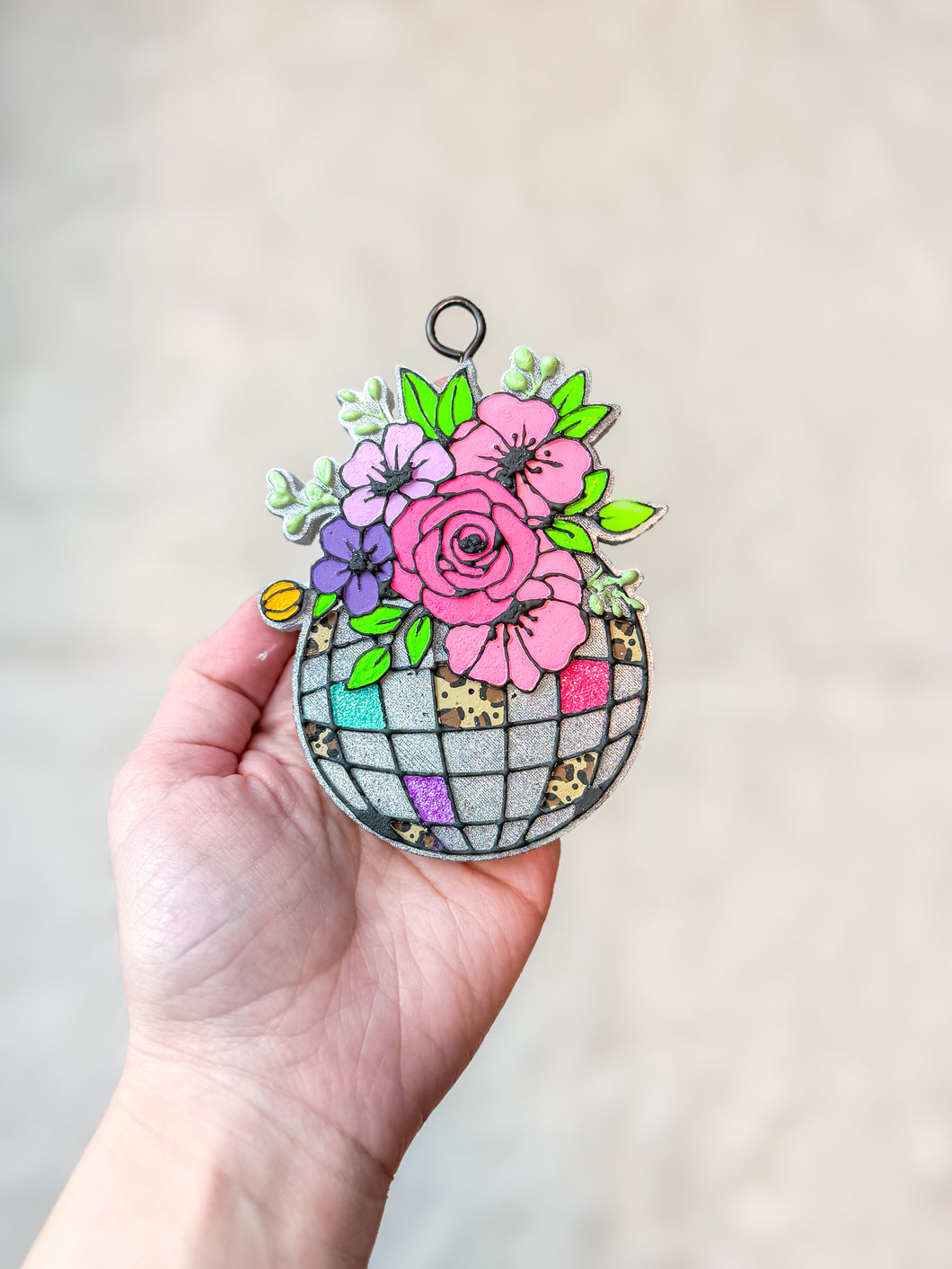 Disco Flowers Silicone Mold