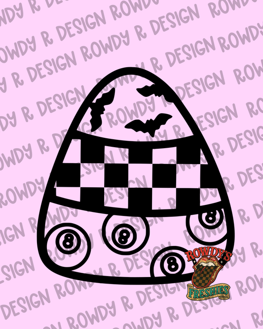 Western Candy Corn STL/PNG