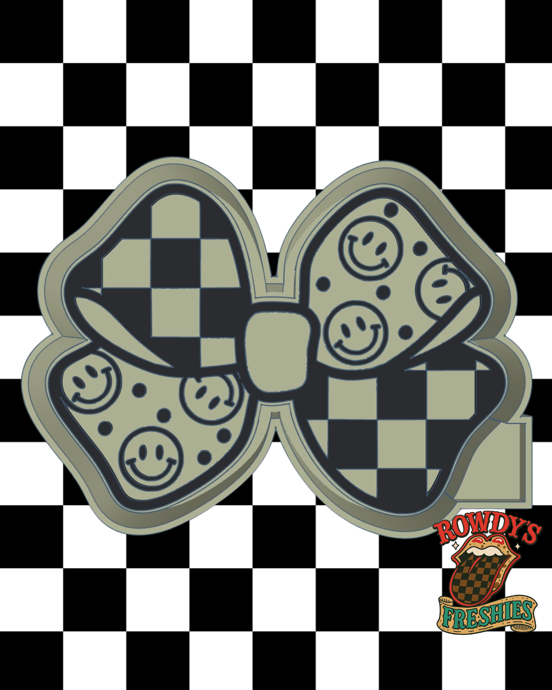 Smile Bow STL/PNG