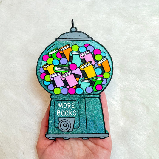Book Gumball Machine Freshie