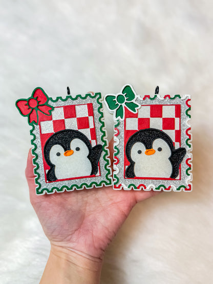 Penguin Stamp Freshie