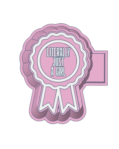 Literally Just A Girl Award STL