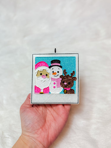 Christmas Polaroid Silicone Mold