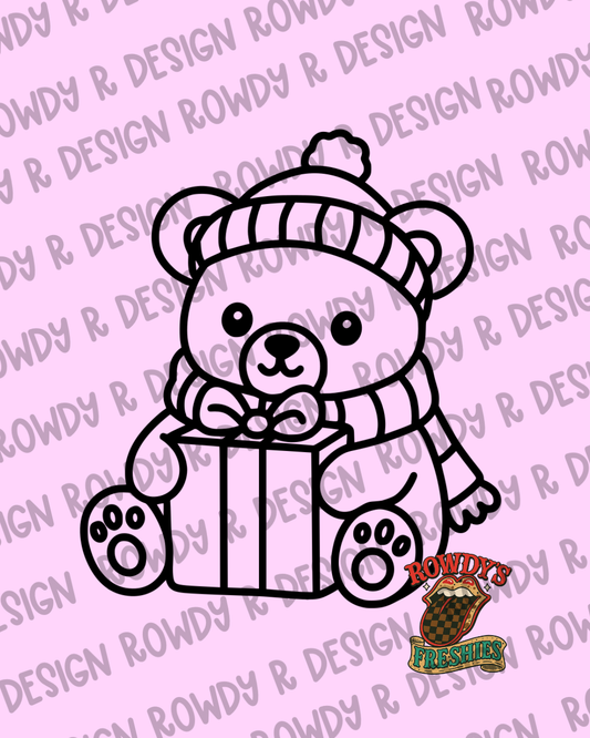 Present Teddy STL/PNG