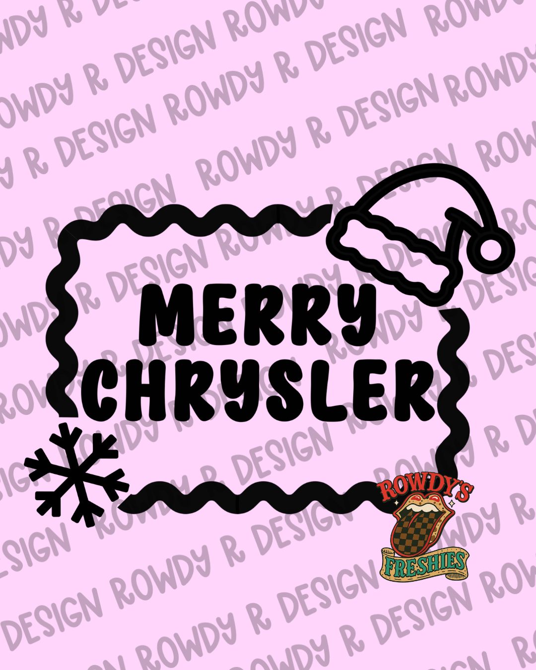 Merry Chrysler STL/PNG