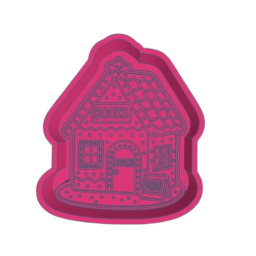 Gingerbread Bookstore Freshie STL File