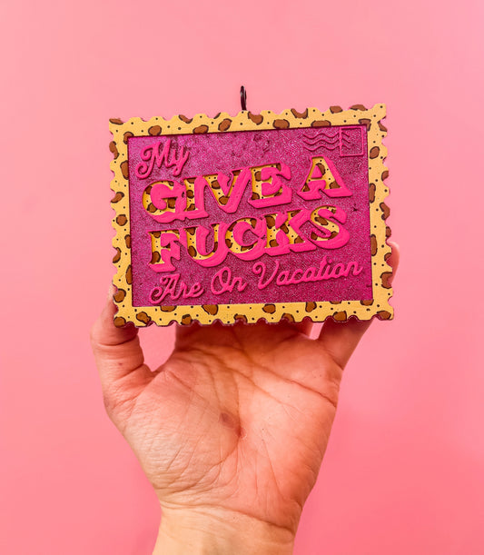 Vacation Stamp Freshie