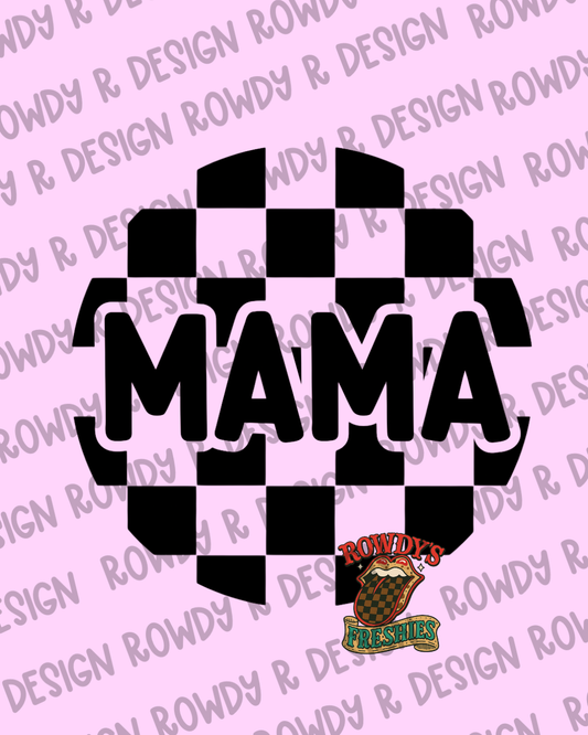 Check Mama Round STL/PNG