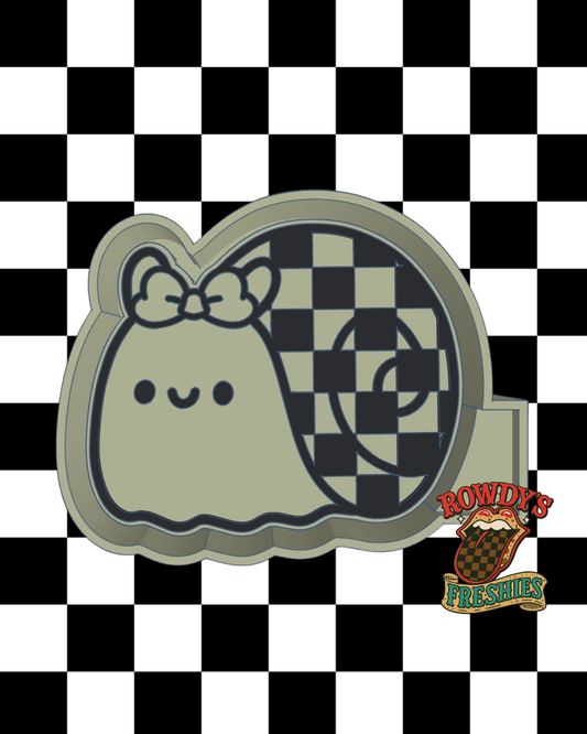 Checkered Snail STL/PNG