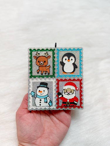 Christmas Stamps Silicone Mold