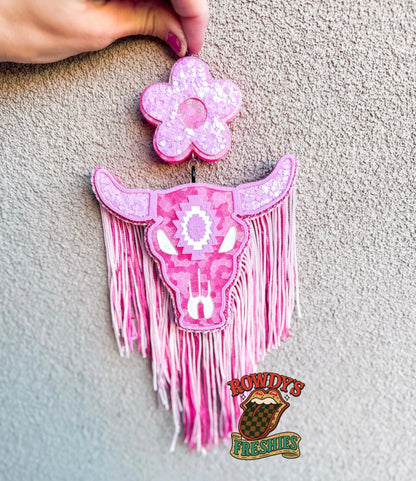 Custom Bull Skull Freshie (Read Description)