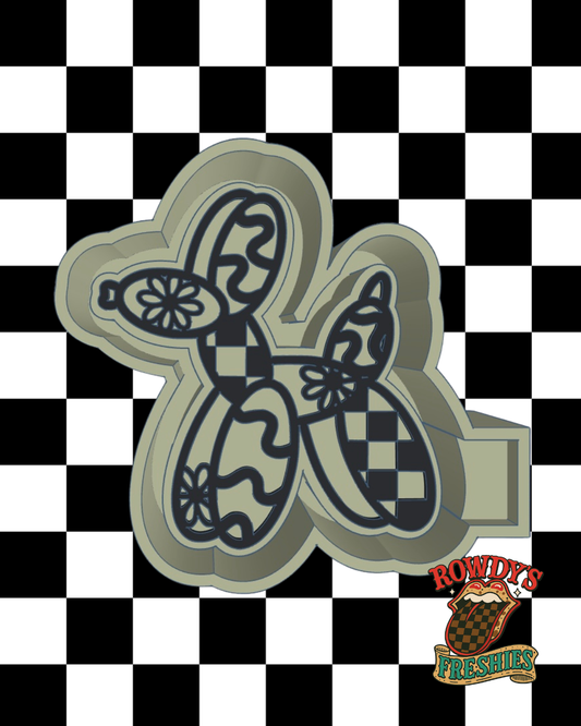 Retro Balloon Dog  STL/PNG
