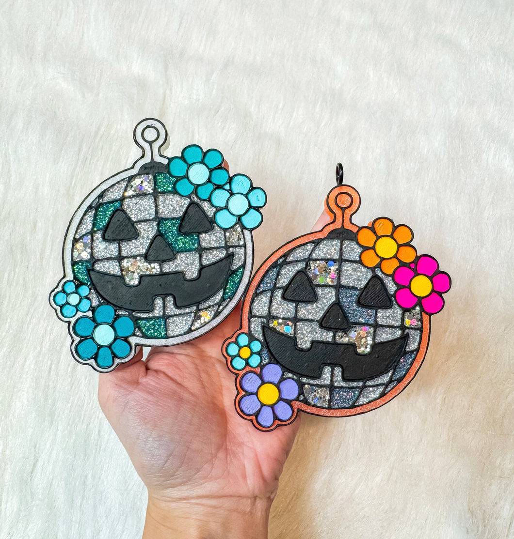 Disco Pumpkin Silicone Mold