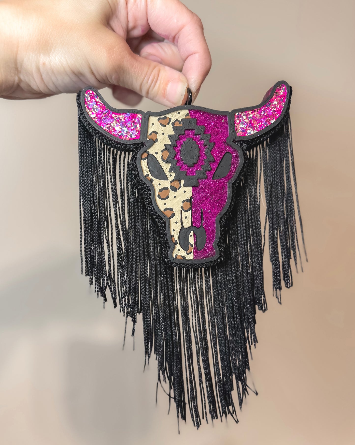 Custom Bull Skull Freshie (Read Description)