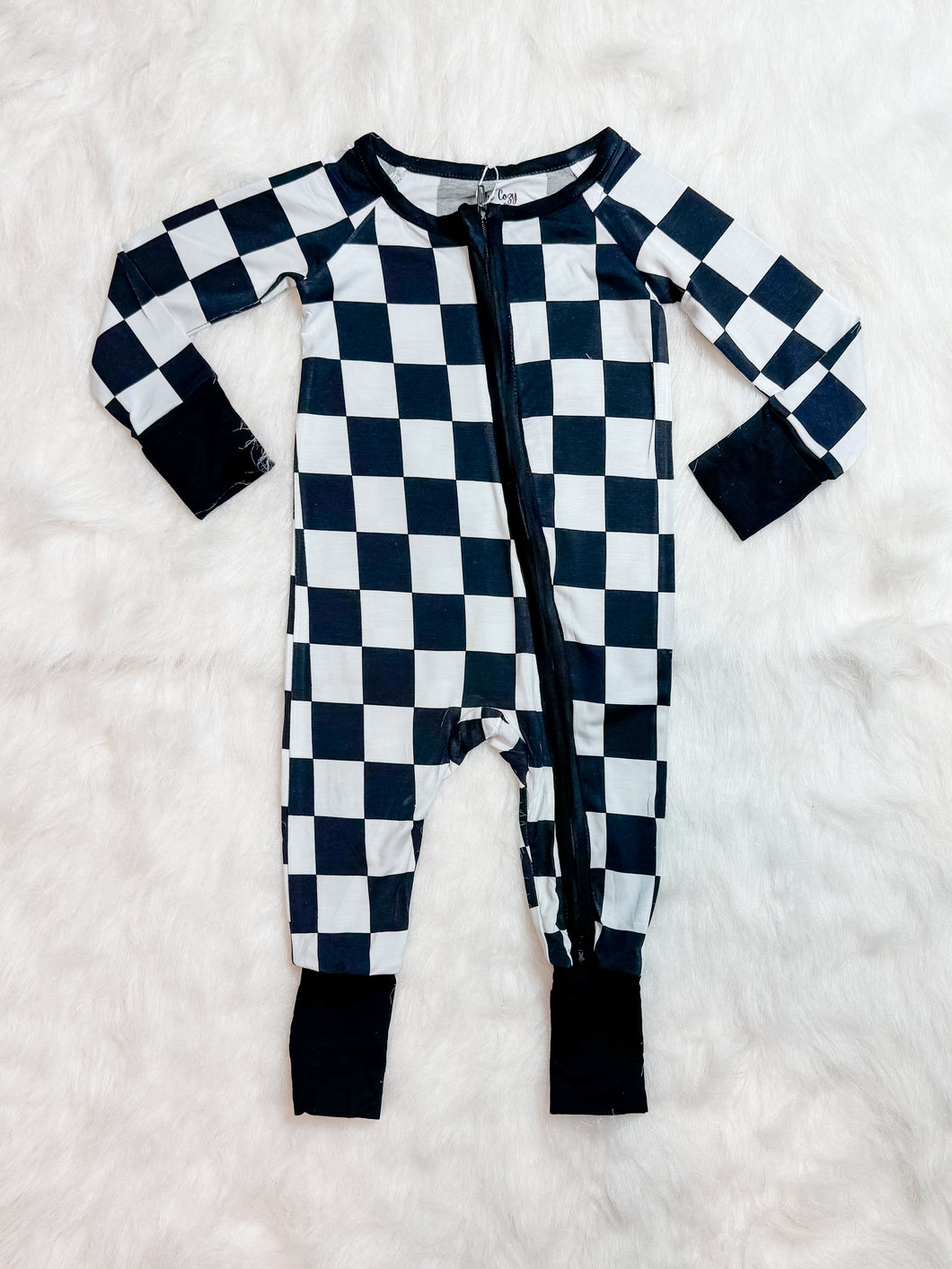 Checkered Bamboo Zippy