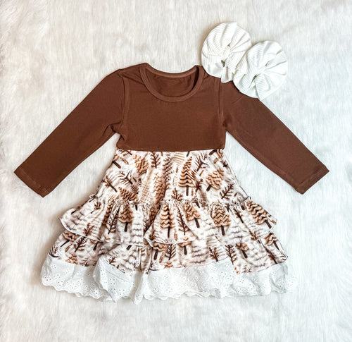 Layered Christmas Tree Dress