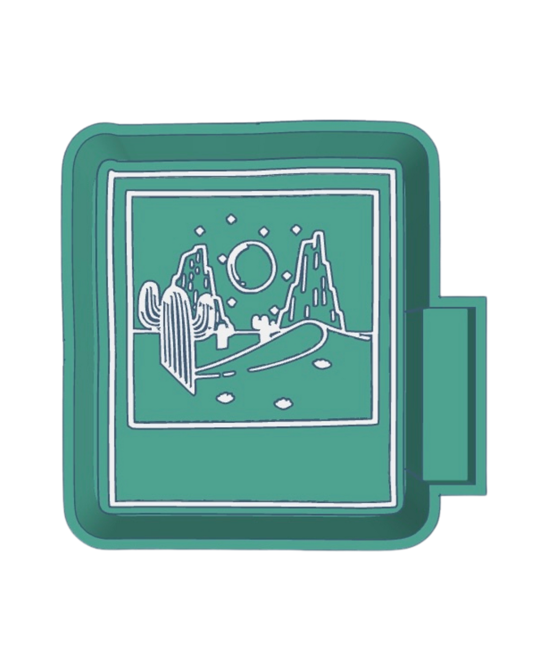 Desert Polaroid Freshie STL