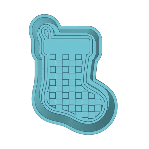 Checkered Stocking Freshie STL File