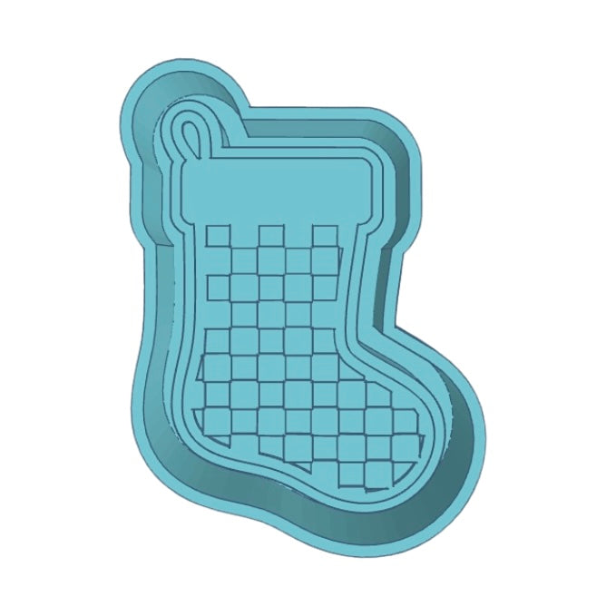 Checkered Stocking Freshie STL File