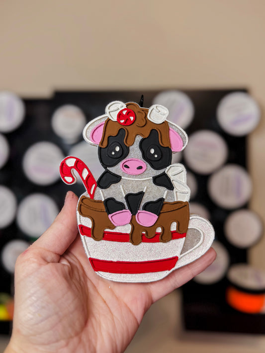 Hot Cocoa Cow Freshie