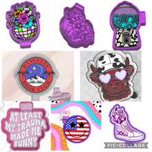 Load image into Gallery viewer, Silicone Freshie Molds