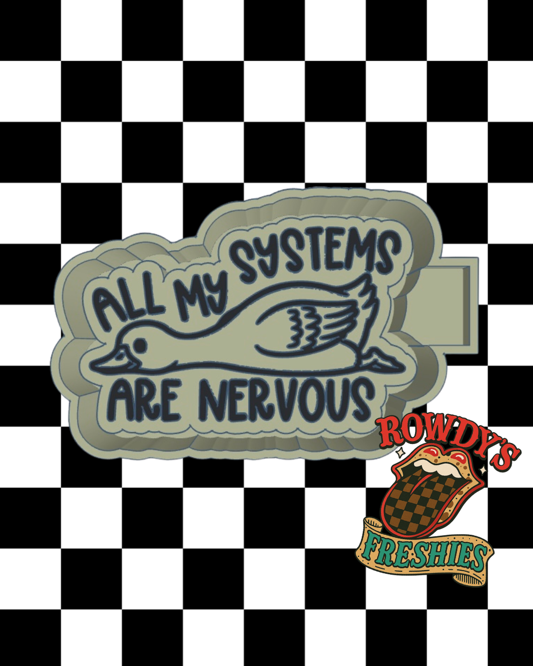 All My Systems Are Nervous STL/SVG