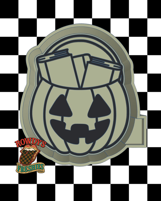 Book Pumpkin Pail STL/PNG