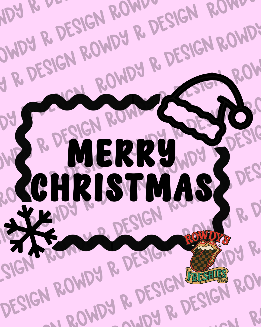 Merry Christmas STL/PNG