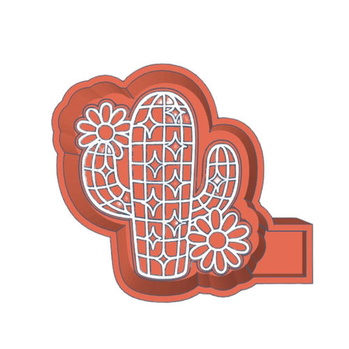 Disco Cactus Freshie STL File