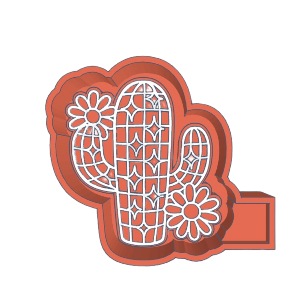 Disco Cactus Freshie STL File