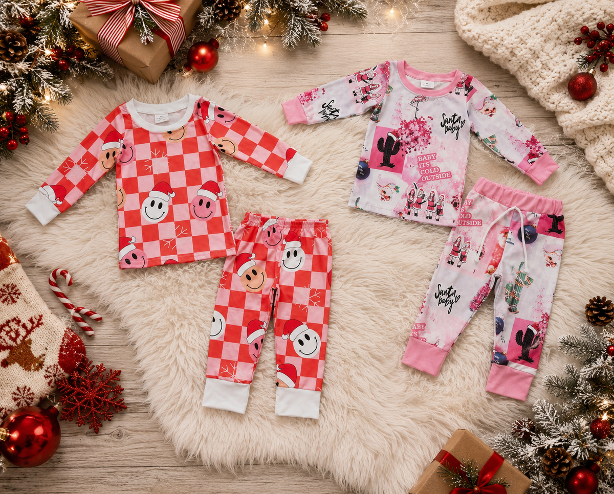Girls Christmas Jammies