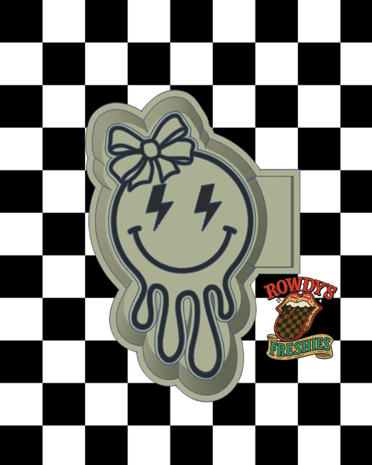 Drippy Bow Smiley STL/PNG