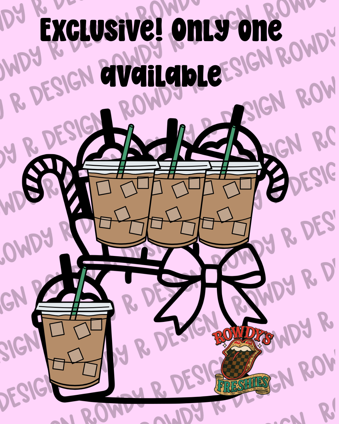 Exclusive 6 Bros Coffee Santa Sack PNG/STL •ONLY ONE AVAILABLE•