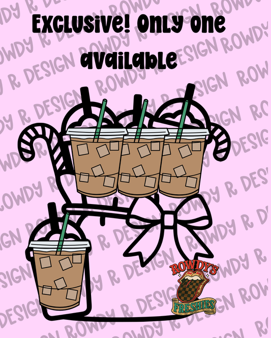 Exclusive 6 Bros Coffee Santa Sack PNG/STL •ONLY ONE AVAILABLE•