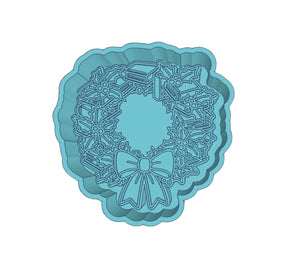 Christmas Book Wreath Freshie STL File