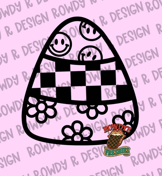 Groovy Candy Corn STL/PNG