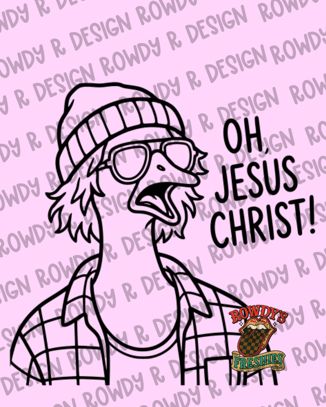 Jesus Christ Goose STL/PNG