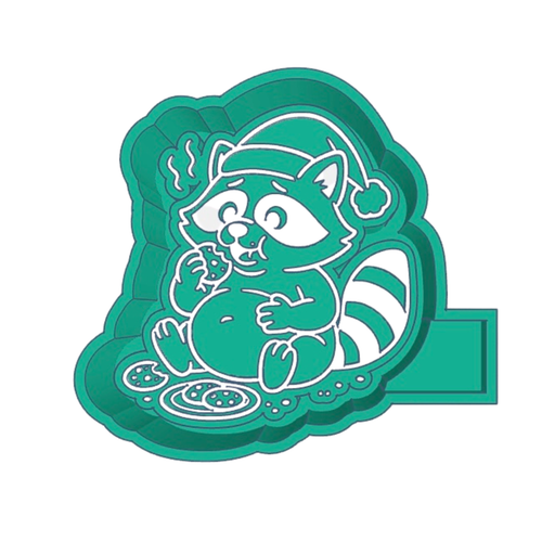 Raccoon Eating Cookies Freshie STL