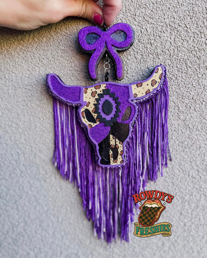 Custom Bull Skull Freshie (Read Description)