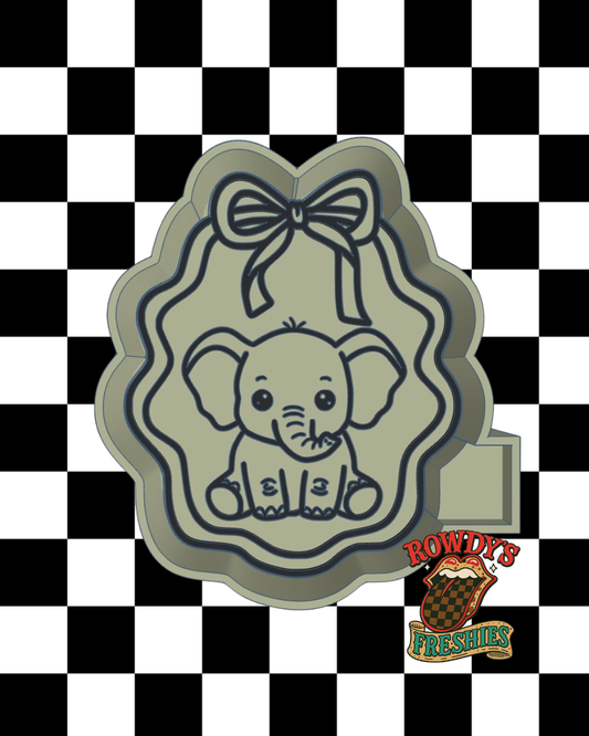 Elephant Frame STL/PNG