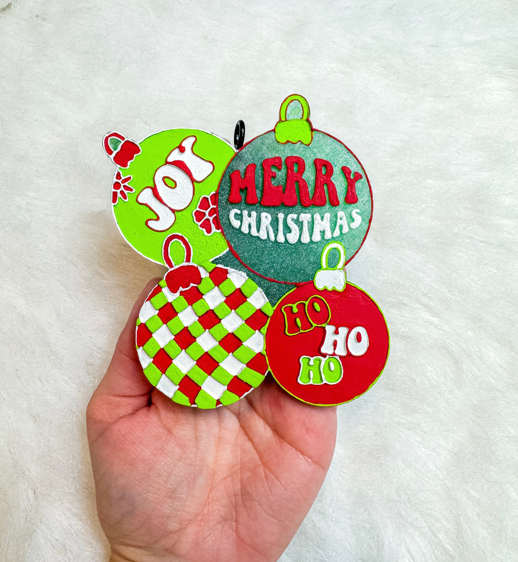 Christmas Ornaments Silicone Mold