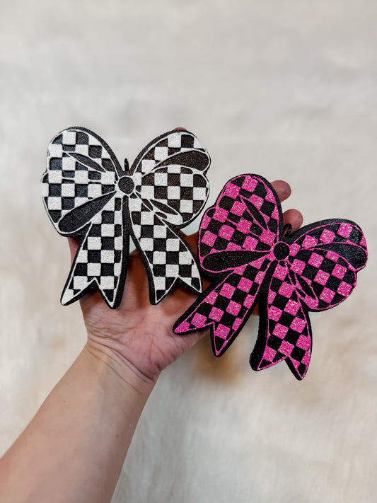 Checkered Bow Freshie